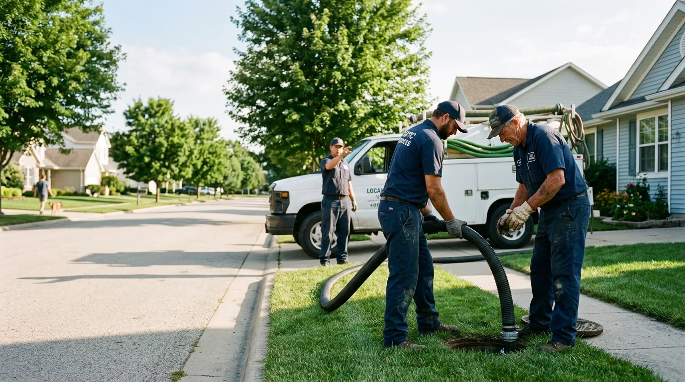 Septic Tank Cleaning in Westerville, NE